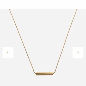Victoria Emerson Kaia Roll Bar Necklace